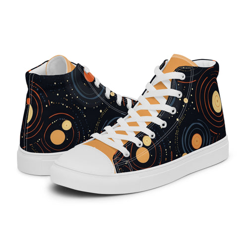 Celestial Gold — Women’s Canvas High Top · Signature