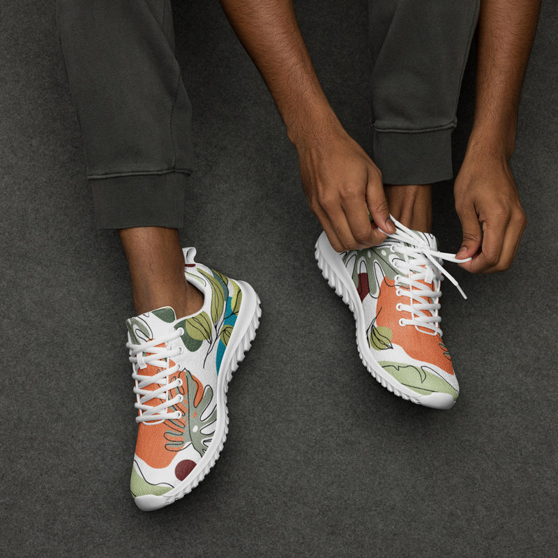 Tropical Fruit Athletic #10 - Opposite Side | HA!LO Canvas Sneakers