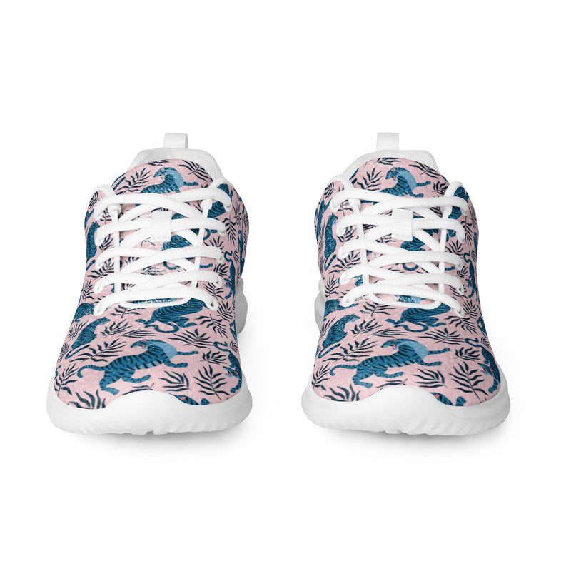 Pastel Camo Athletic #11 - Front View | HA!LO Canvas Sneakers