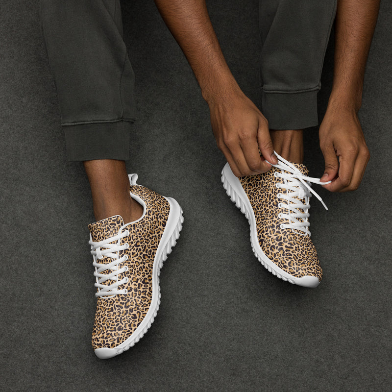 Classic Leopard Athletic #13 - Opposite Side | HA!LO Canvas Sneakers