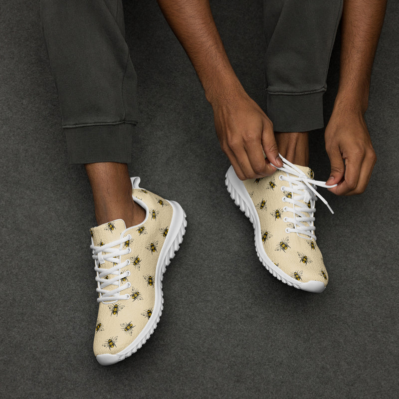 Honey Bee Athletic #15 - Opposite Side | HA!LO Canvas Sneakers