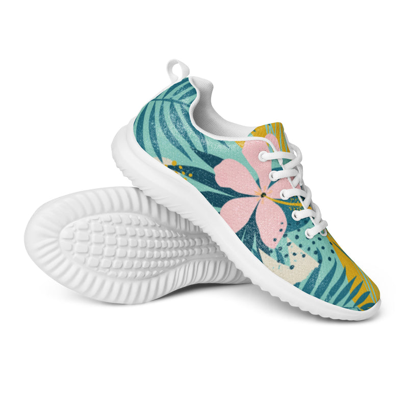 Tropical Wave Athletic #18 - Canvas High Top Sneakers | HA!LO
