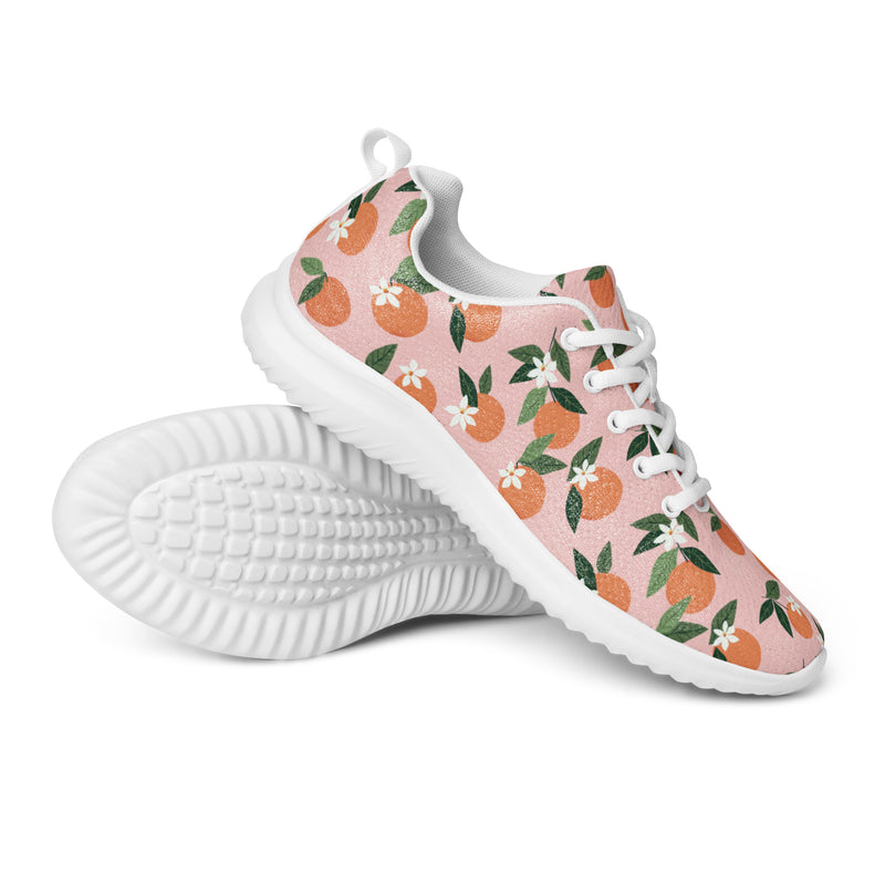 Orange Citrus Athletic #22 - Canvas High Top Sneakers | HA!LO