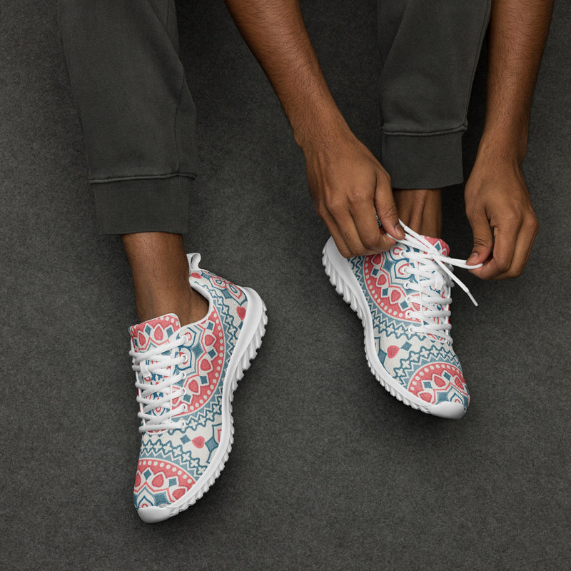 Boho Mandala Athletic #30 - Opposite Side | HA!LO Canvas Sneakers