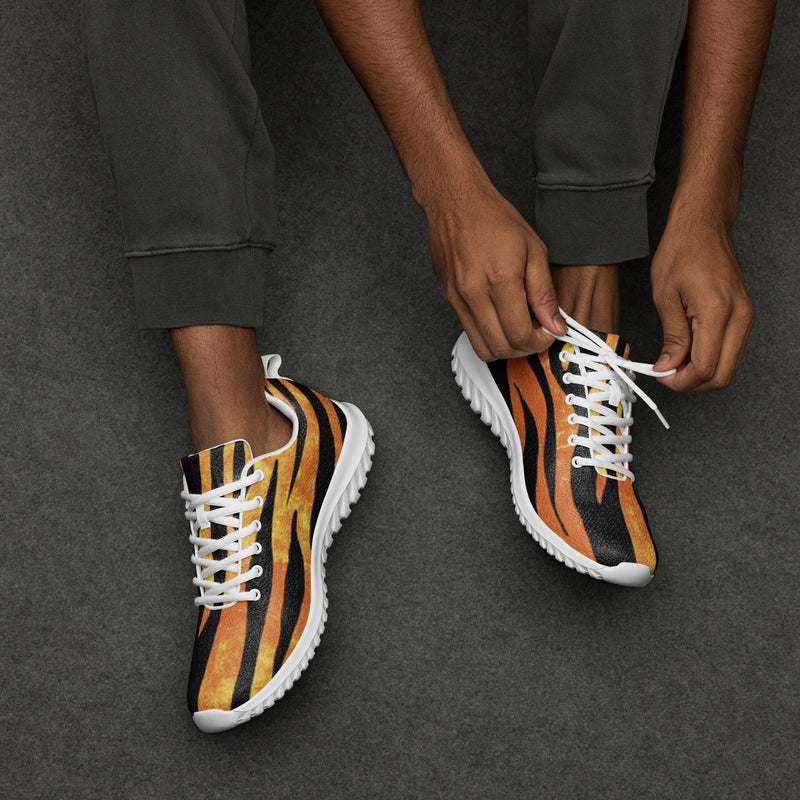 Bengal Tiger Athletic #34 - Opposite Side | HA!LO Canvas Sneakers