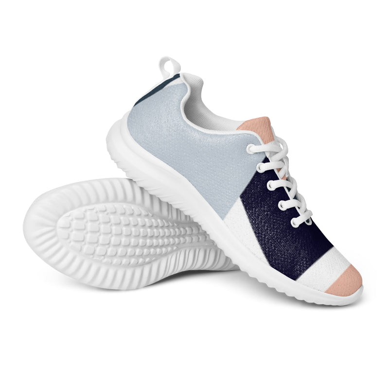 Navy Color Block Athletic #42 - Canvas High Top Sneakers | HA!LO