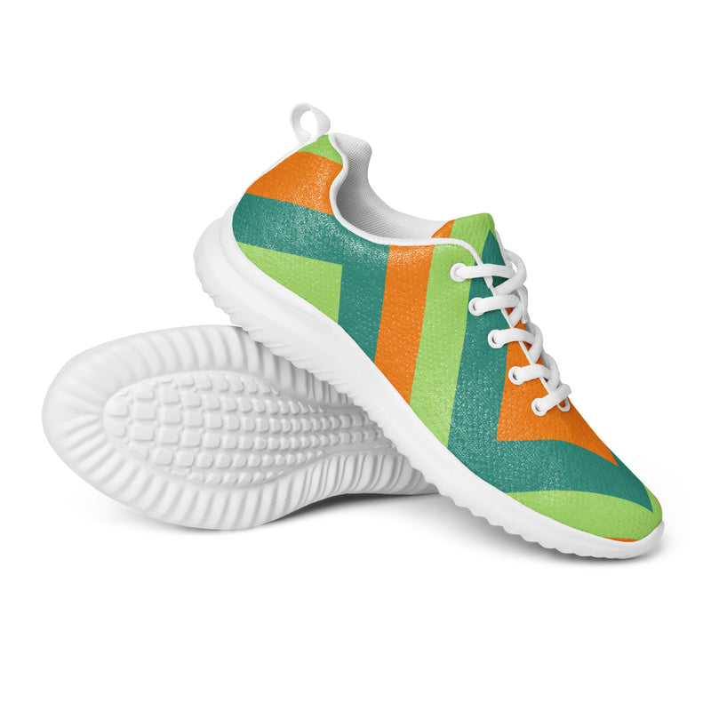 Citrus Block Athletic #54 - Canvas High Top Sneakers | HA!LO