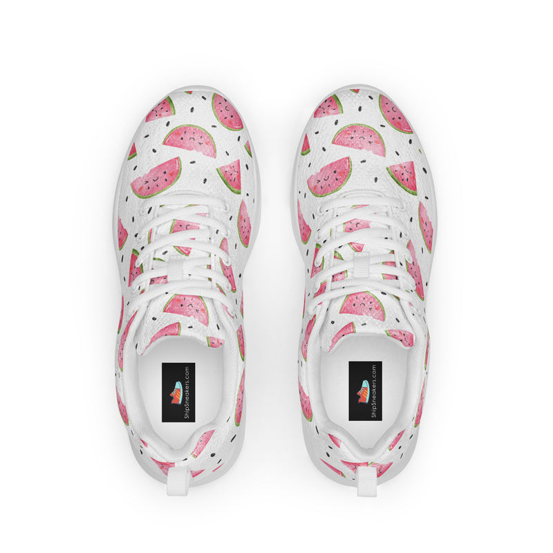 Pink Flamingo Athletic #59 - Back View | HA!LO Canvas Sneakers