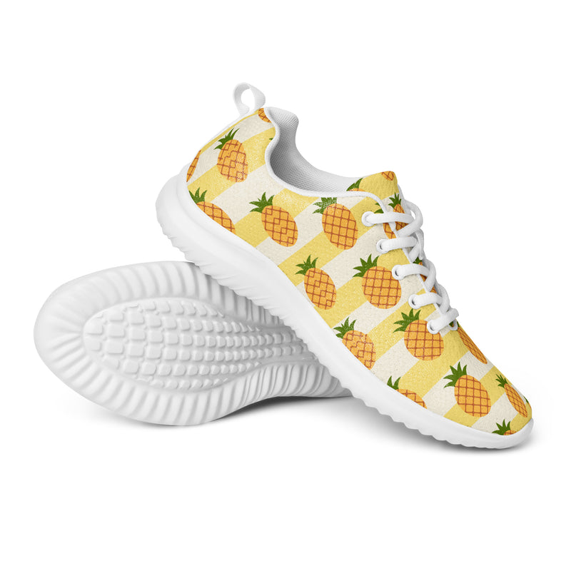 Pineapple Yellow Athletic #61 - Canvas High Top Sneakers | HA!LO