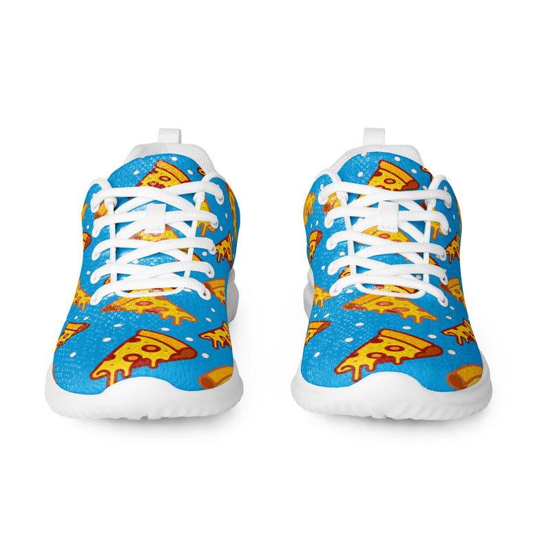 Blue Snack Athletic #125 - Front View | HA!LO Canvas Sneakers