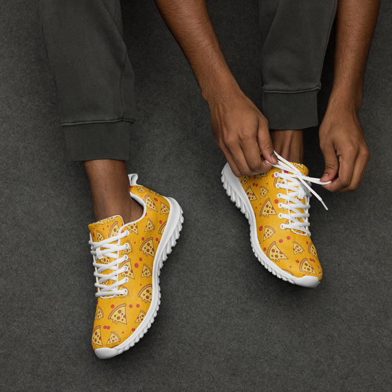 Cookie Pizza Athletic #127 - Opposite Side | HA!LO Canvas Sneakers