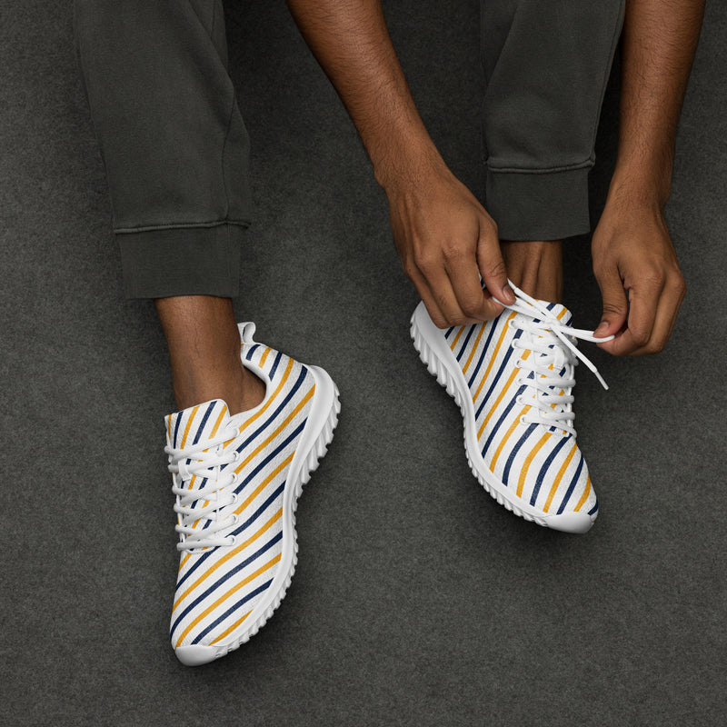 Pastel Polka Dot Athletic #140 - Opposite Side | HA!LO Canvas Sneakers