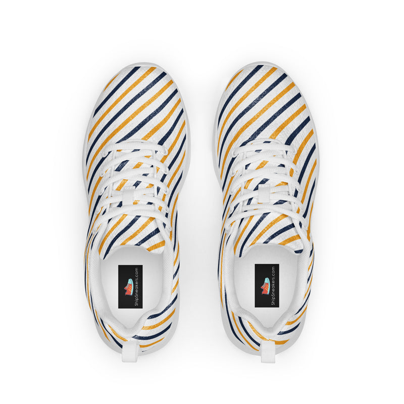 Pastel Polka Dot Athletic #140 - Back View | HA!LO Canvas Sneakers