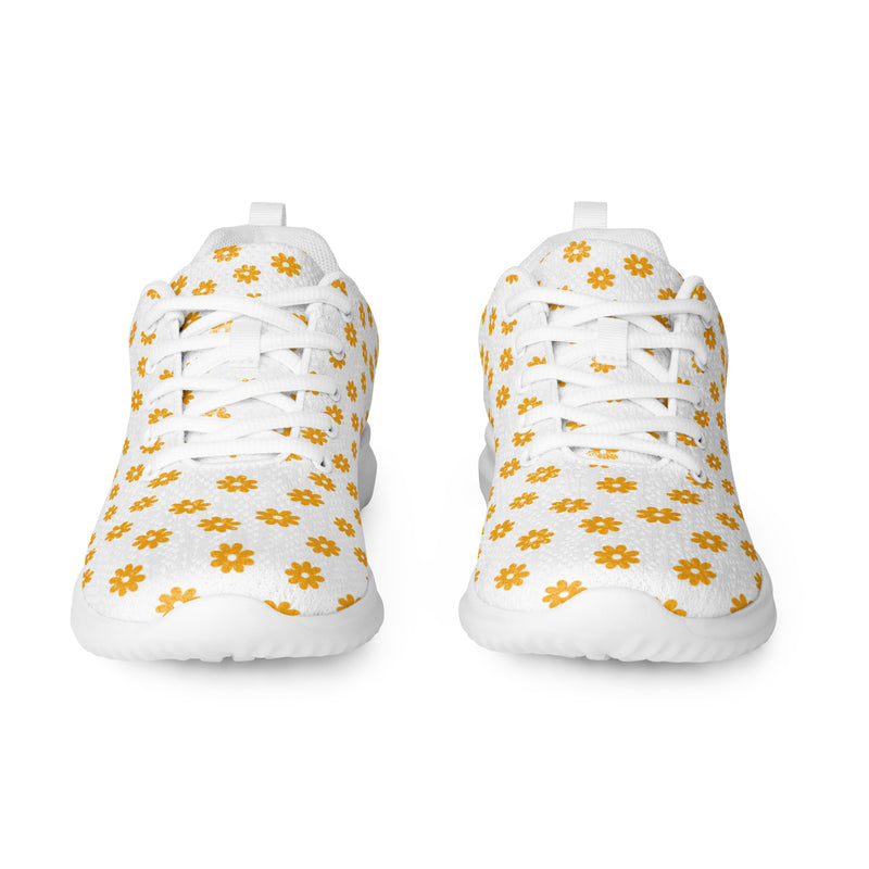 Sunshine Dot Athletic #145 - Front View | HA!LO Canvas Sneakers