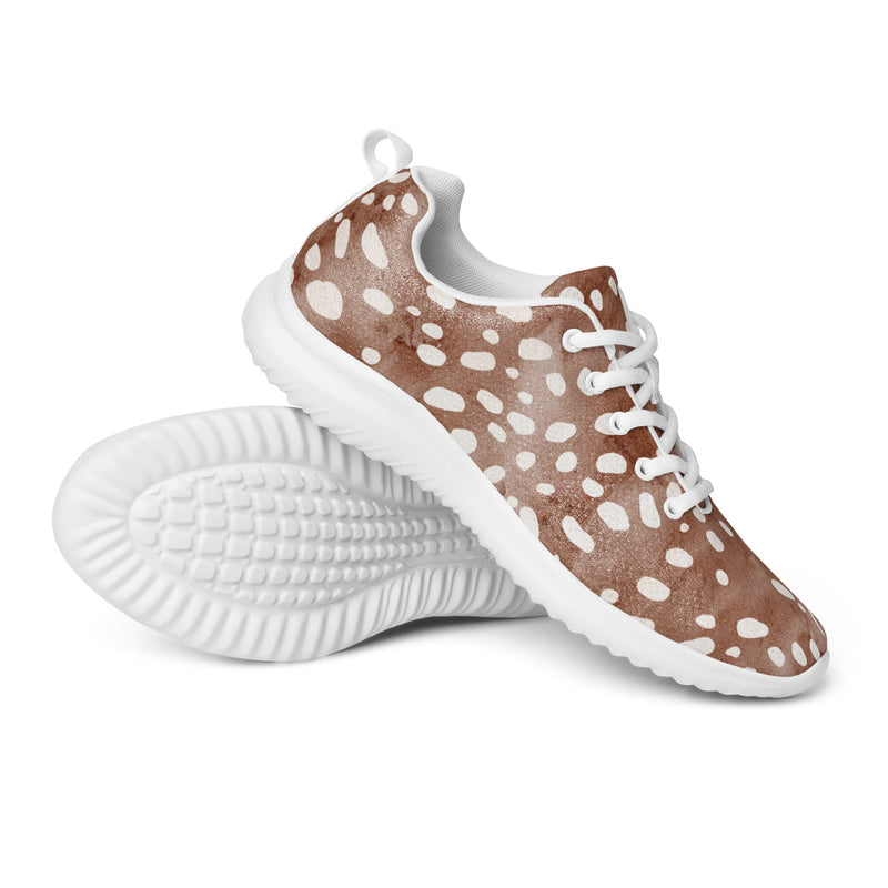 Brown Animal Spot Athletic #171 - Canvas High Top Sneakers | HA!LO