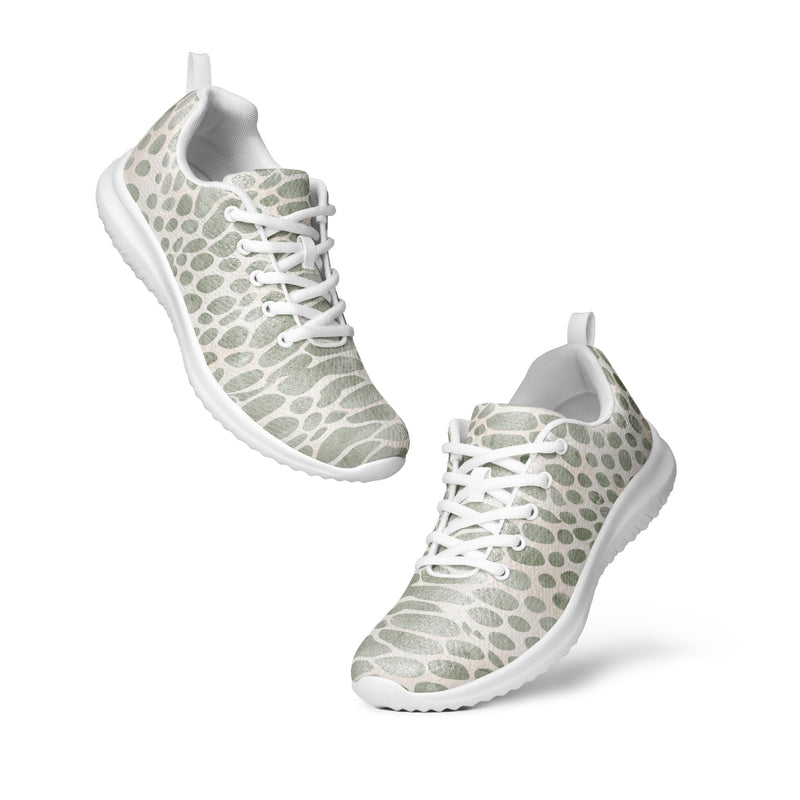 Safari Dot Athletic #172 - Top Down View | HA!LO Canvas Sneakers