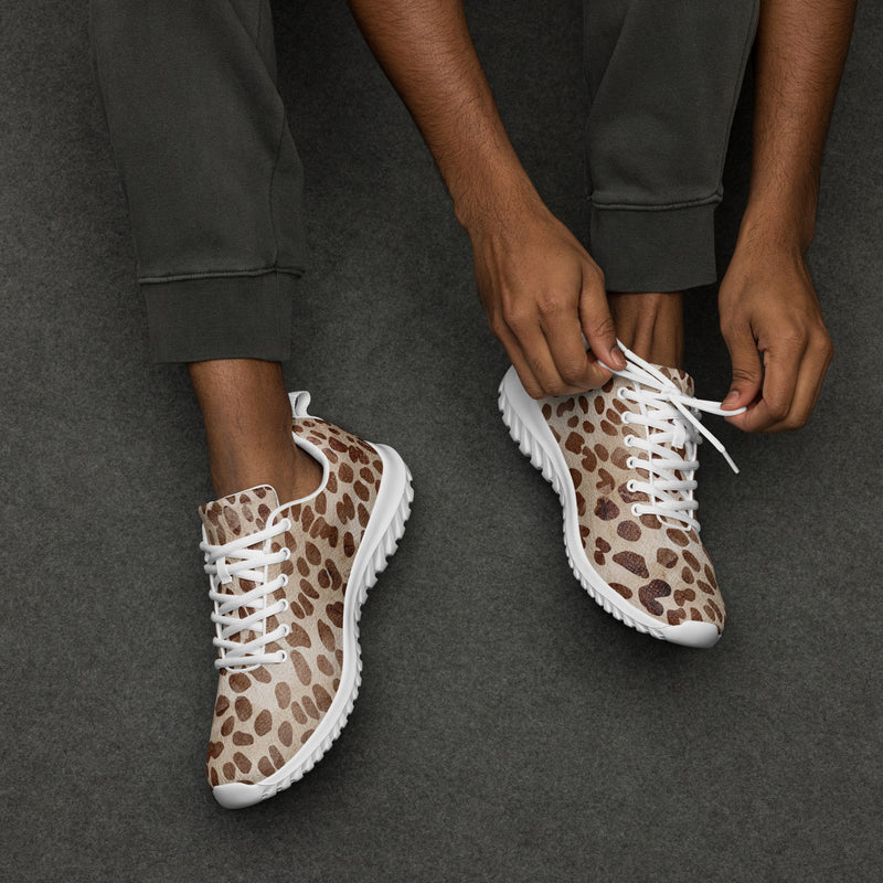 Leopard Print Athletic #173 - Opposite Side | HA!LO Canvas Sneakers