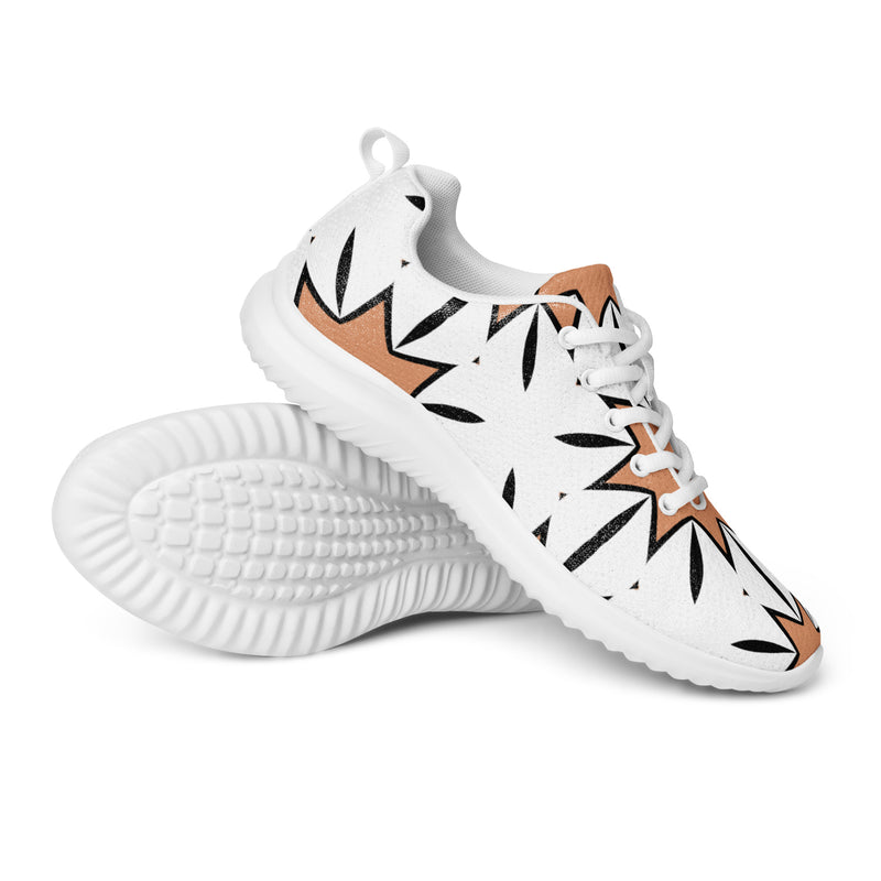 White Starburst Athletic #240 - Canvas High Top Sneakers | HA!LO