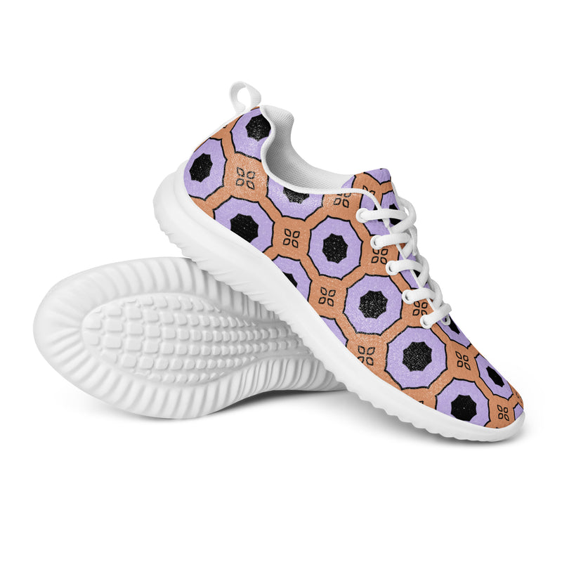 Purple Circle Athletic #241 - Canvas High Top Sneakers | HA!LO