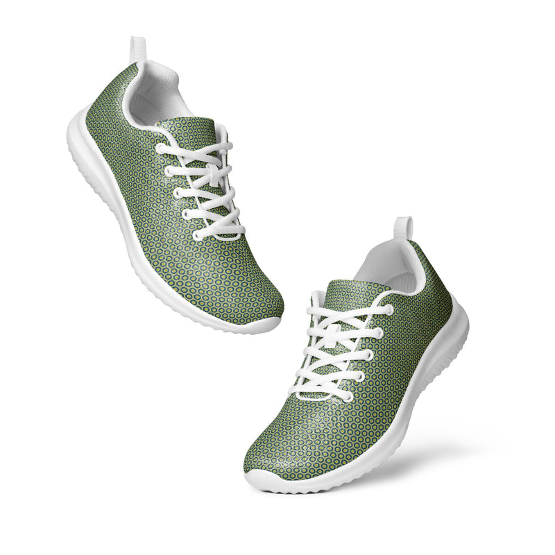 Sage Diamond Athletic #253 - Top Down View | HA!LO Canvas Sneakers