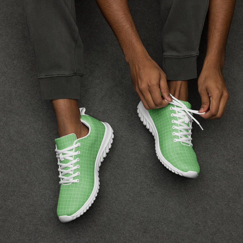 Green Solid Athletic #267 - Opposite Side | HA!LO Canvas Sneakers