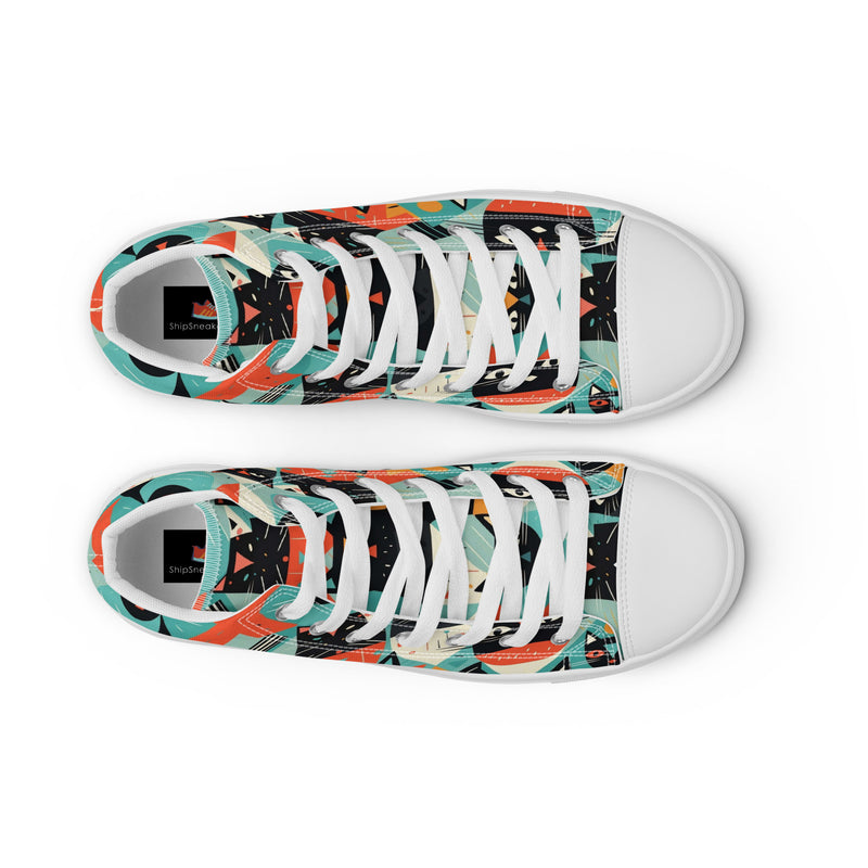 Cat Planter High Top #140 - Lifestyle Shot | HA!LO Canvas Sneakers