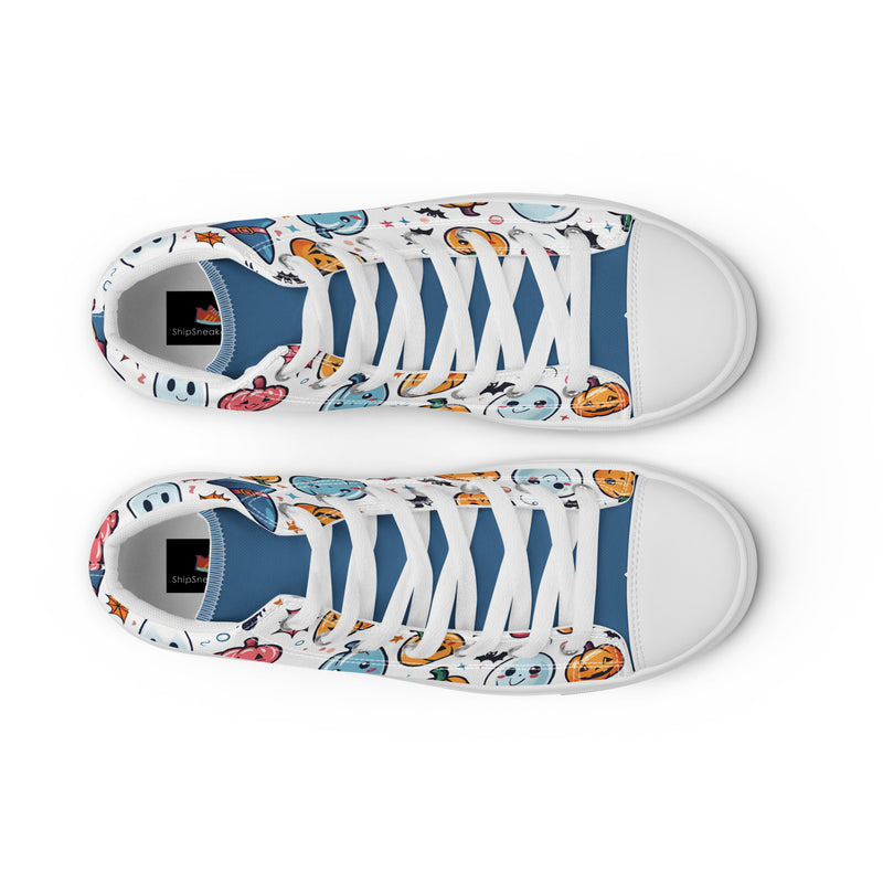 Halloween Kawaii High Top #265 - Lifestyle Shot | HA!LO Canvas Sneakers