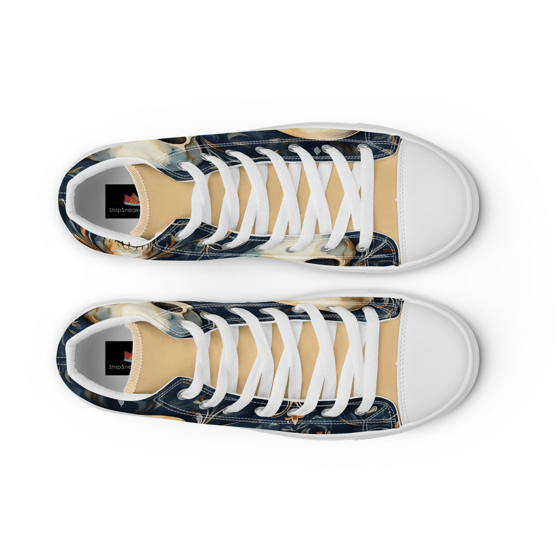 Men's Halloween High Top Sneakers 316 - ShipSneakers.com