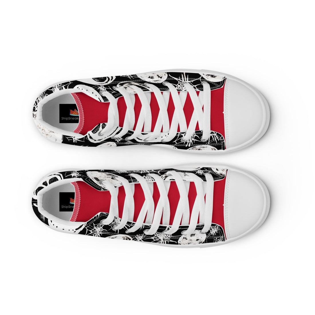 Men's Jack Skellington High Top Sneakers 325 - ShipSneakers.com