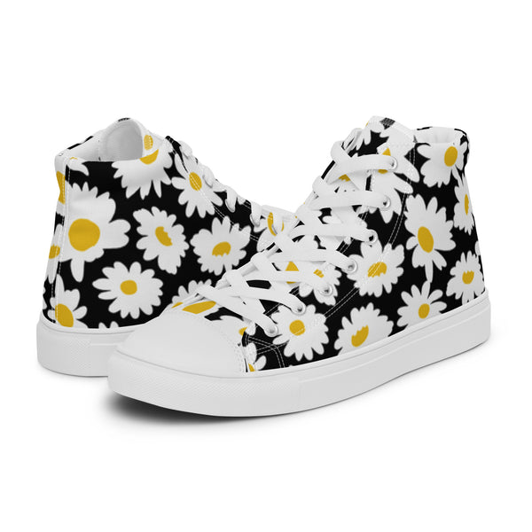 HA!LO Daisy Noir #36 Men’s Canvas High Top Sneakers