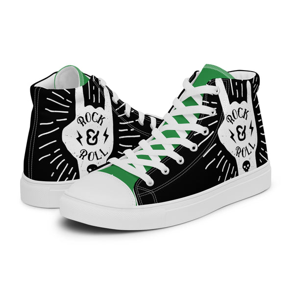 HA!LO Rock N Roll #59 Men’s Canvas High Top Sneakers
