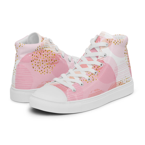 HA!LO Gilded #301 — Men's Canvas High Top