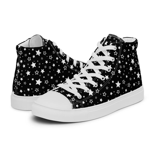 HA!LO Black Star #152 Men’s Canvas High Top Sneakers