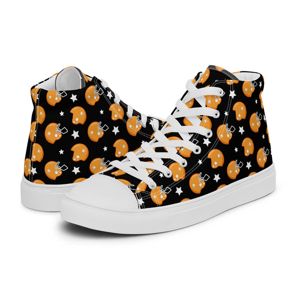 HA!LO Pumpkin Night #225 Men’s Canvas High Top Sneakers