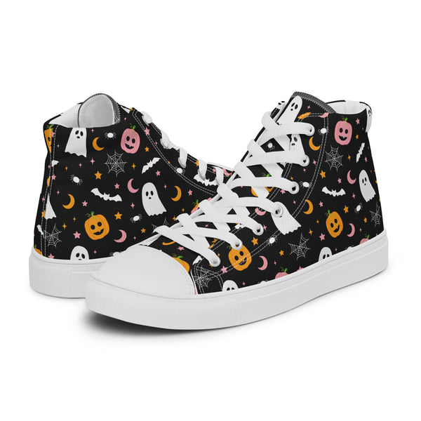 HA!LO Halloween Night #260 Men’s Canvas High Top Sneakers