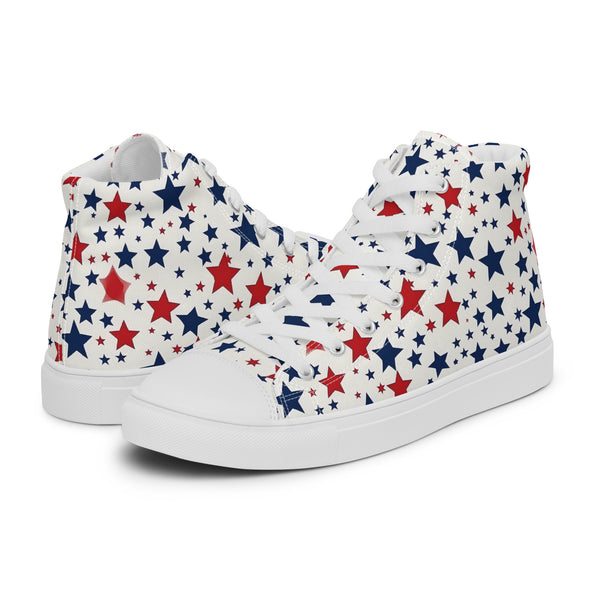 HA!LO Navy Star #321 — Men’s Canvas High Top
