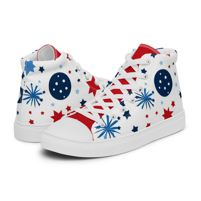 Star Heart High Top #353 - Canvas High Top Sneakers | HA!LO