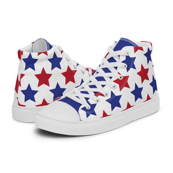 HA!LO Patriot Star #325 — Men’s Canvas High Top