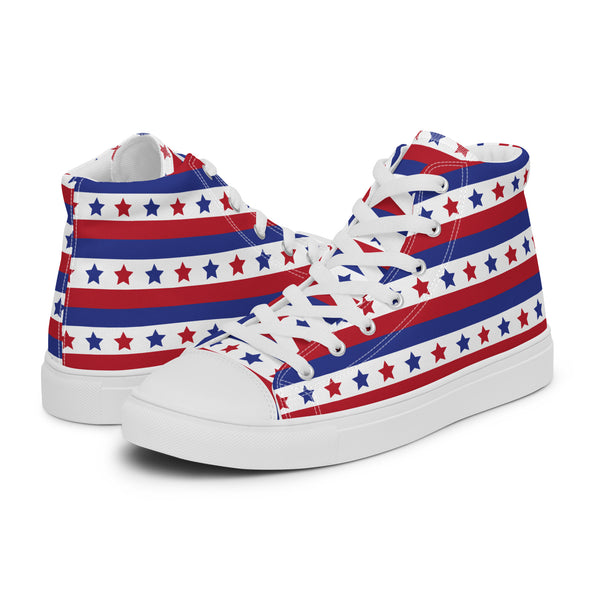 HA!LO Stars & Stripes #330 — Men’s Canvas High Top