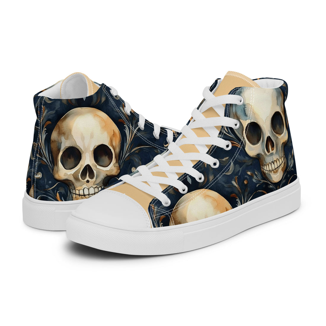 Men's Halloween High Top Sneakers 316 - ShipSneakers.com