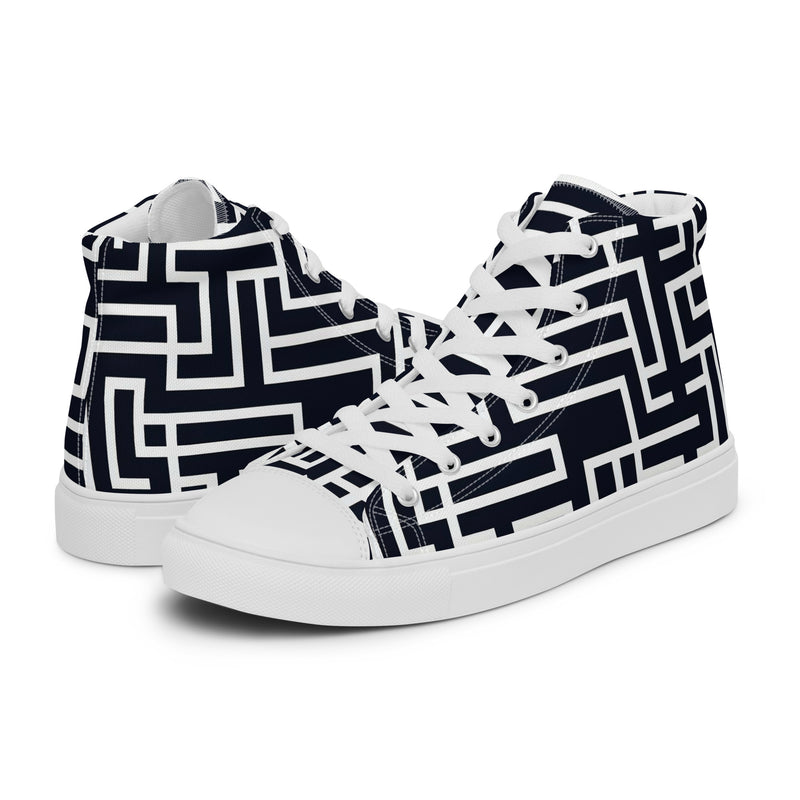 HA!LO Maze Runner #358 — Men’s Canvas High Top