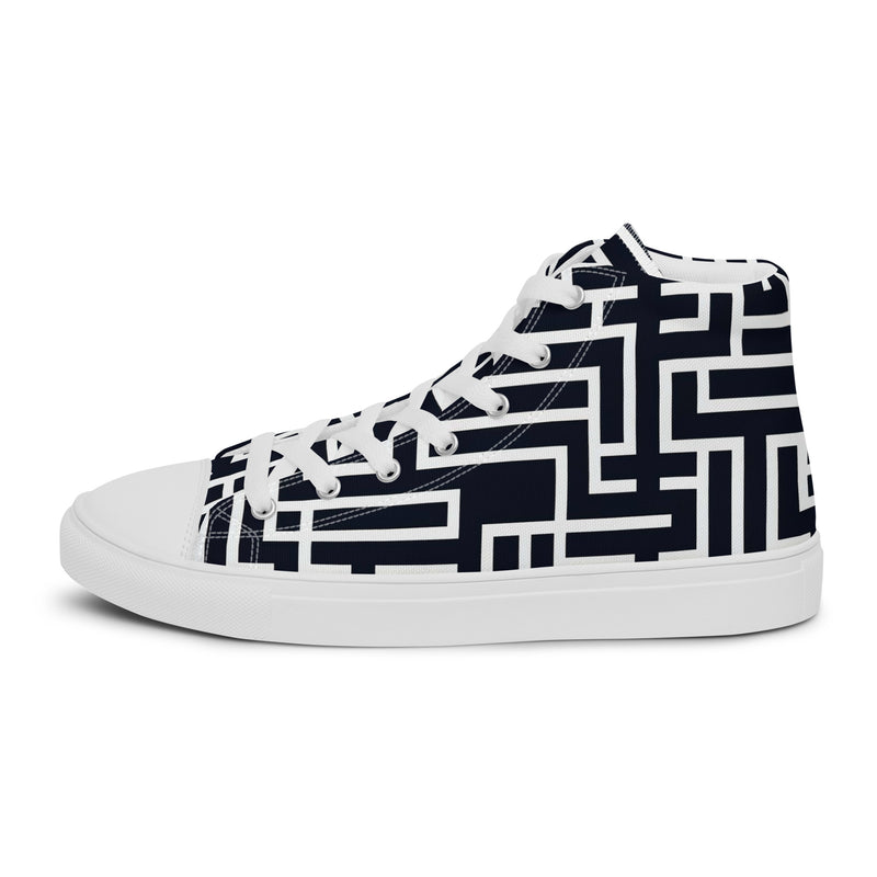 HA!LO Maze Runner #358 — Men’s Canvas High Top