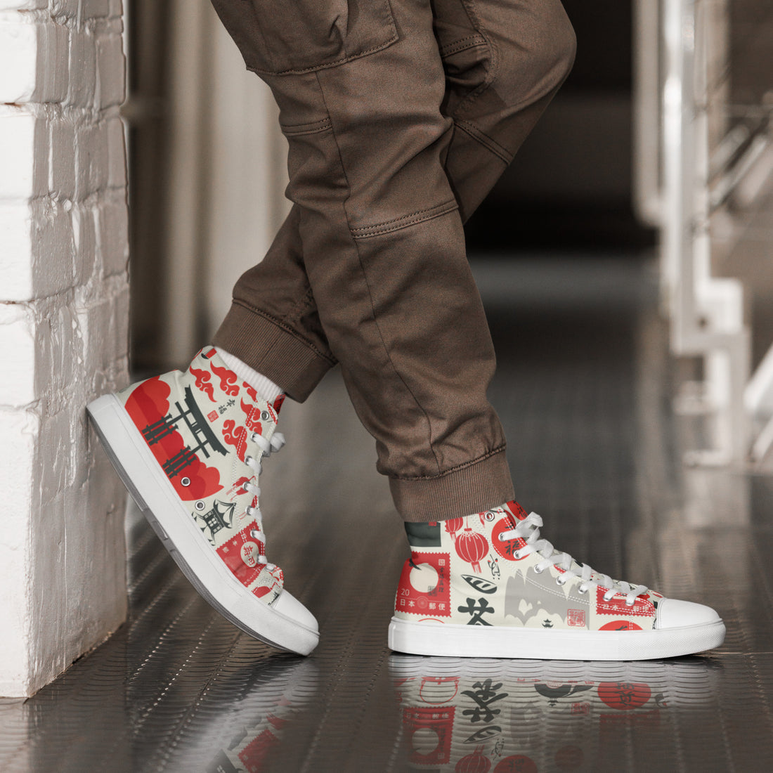 Men's High Top Sneakers #102