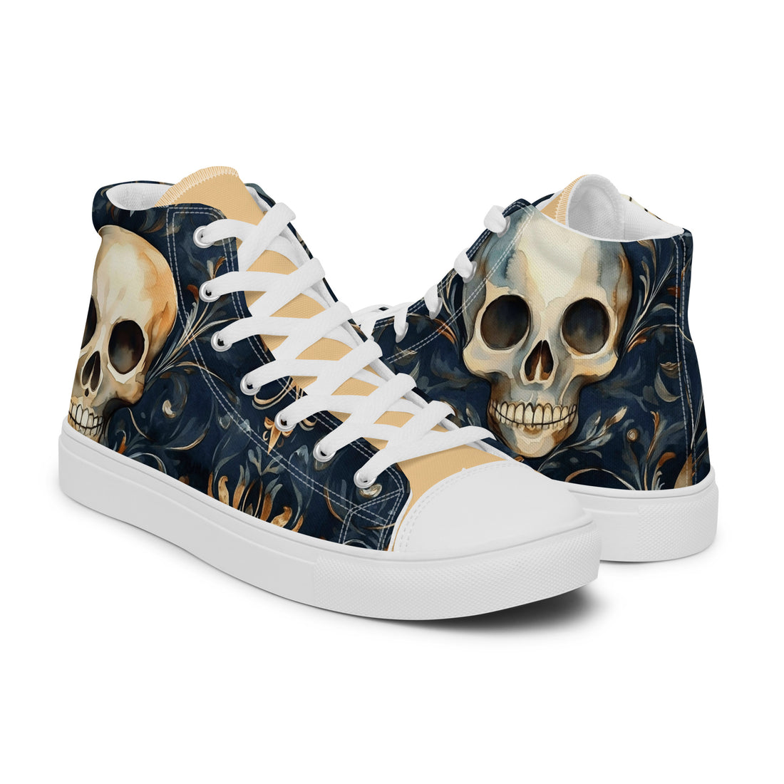Men's Halloween High Top Sneakers 316 - ShipSneakers.com