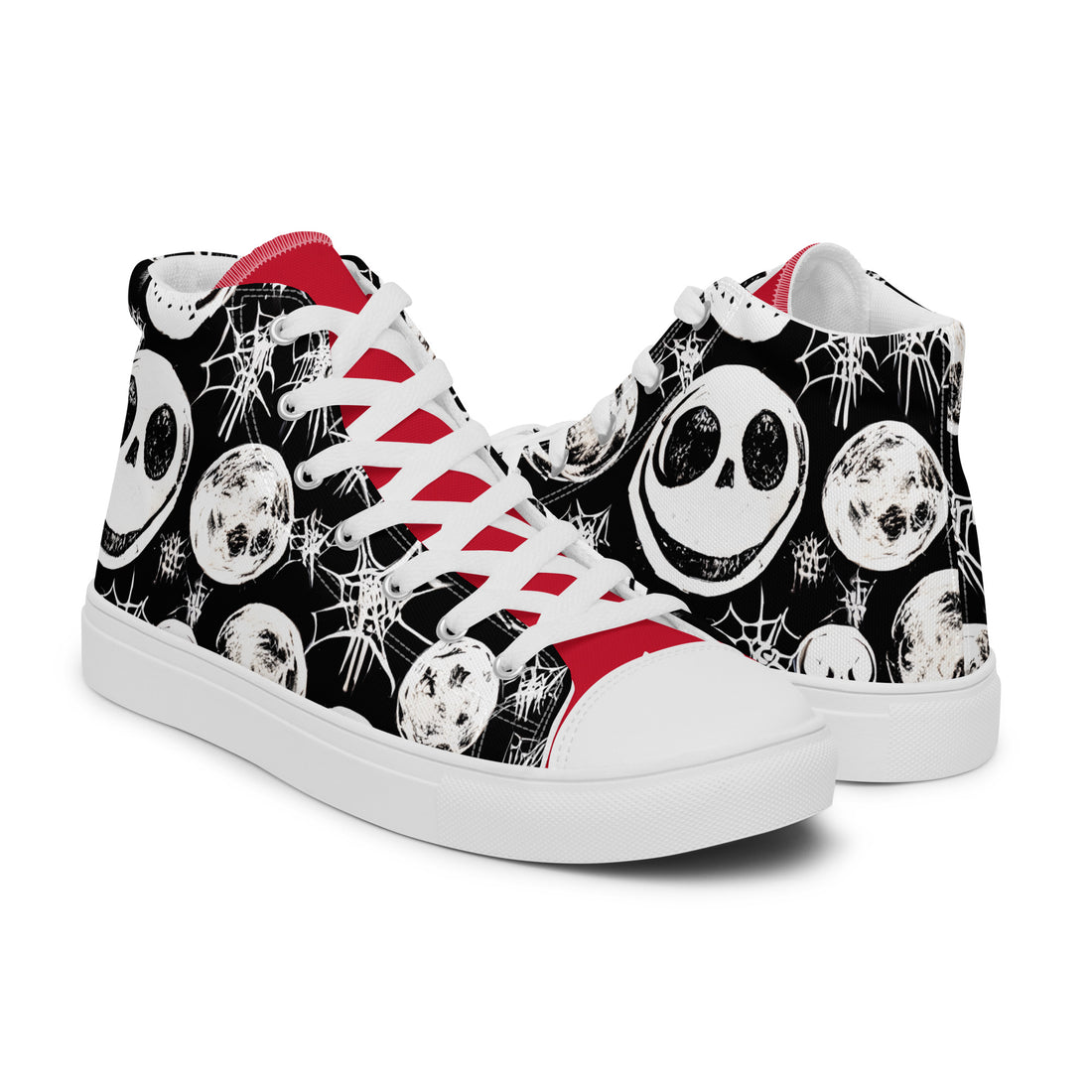 Men's Jack Skellington High Top Sneakers 325 - ShipSneakers.com