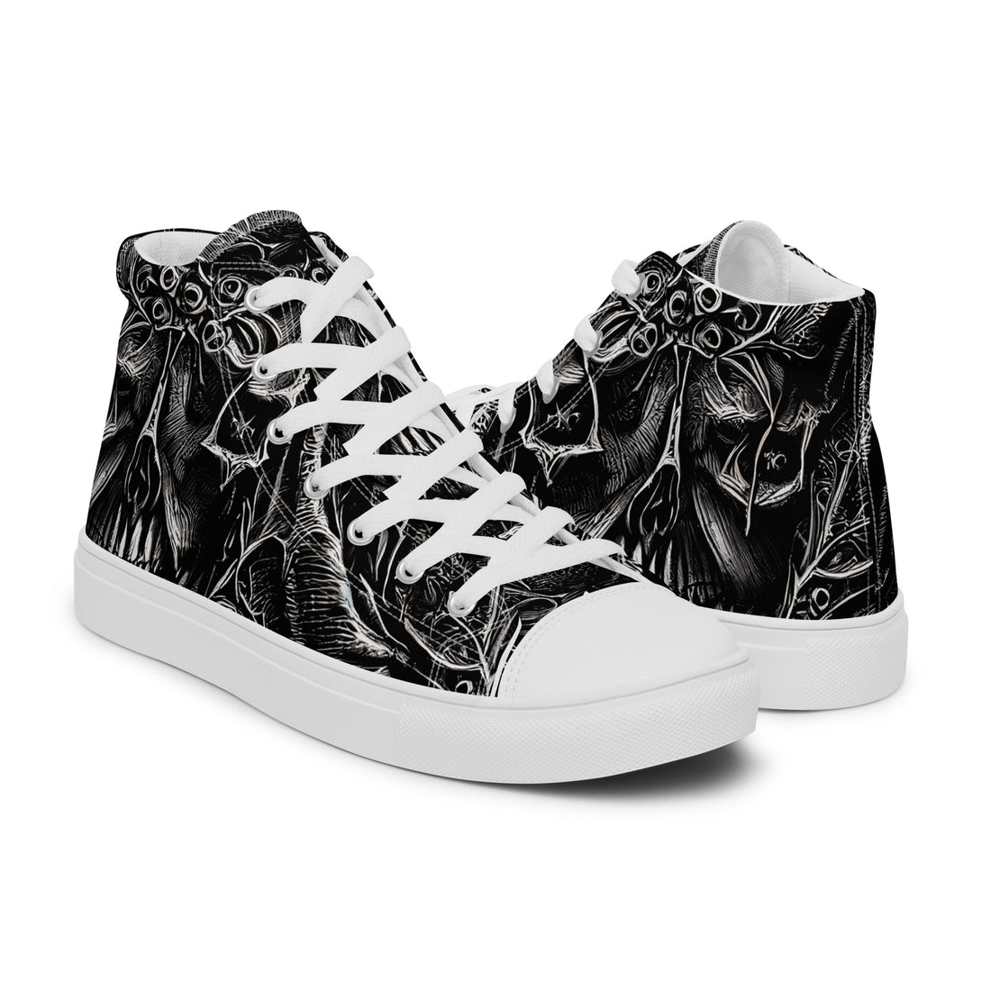 Men's Halloween Occult High Top Sneakers 326 - ShipSneakers.com