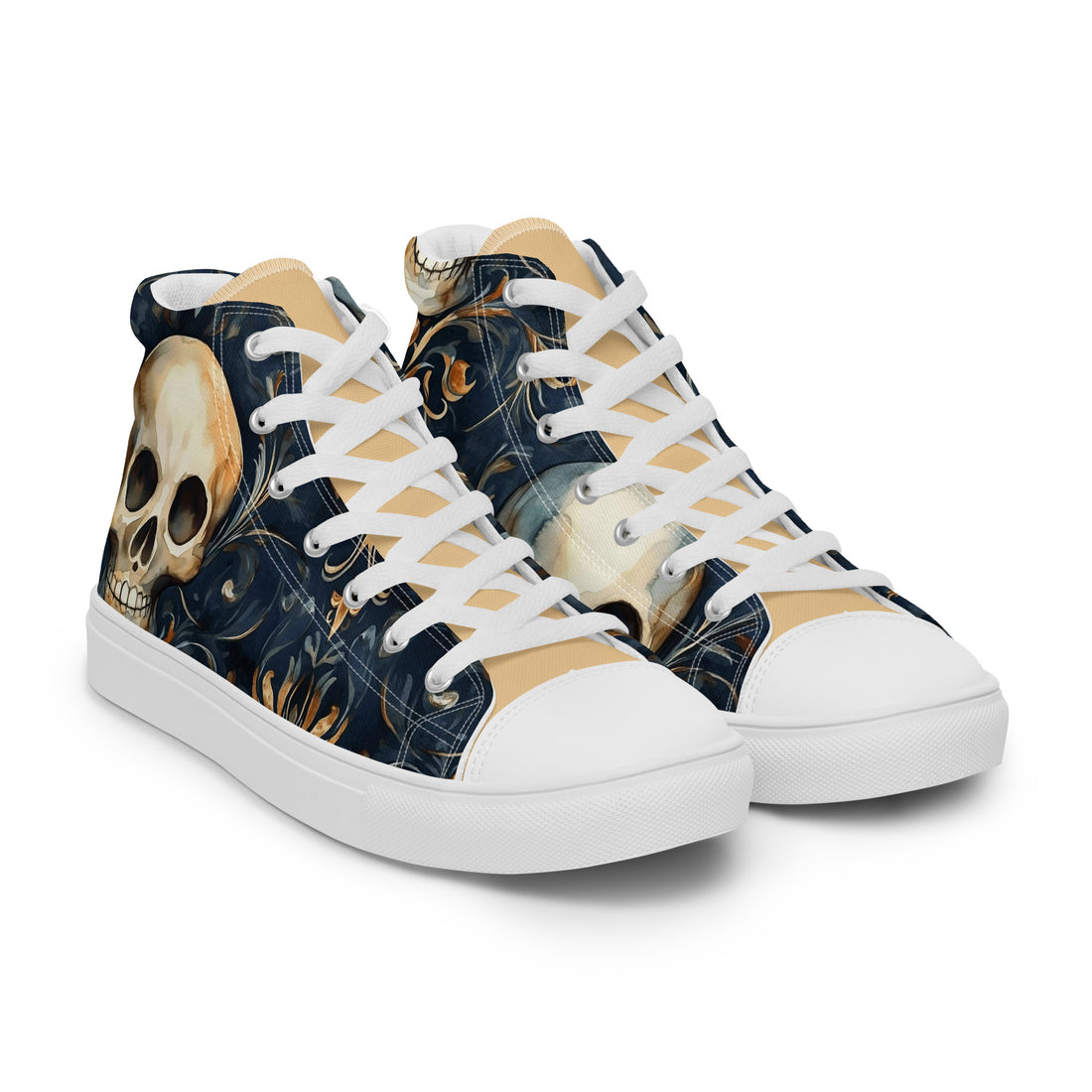 Men's Halloween High Top Sneakers 316 - ShipSneakers.com