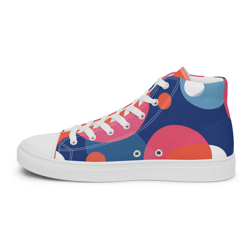 HA!LO The Eye #354 — Men's Canvas High Top
