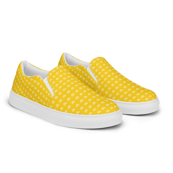HA!LO Yellow Polka Dot Slip-On #72