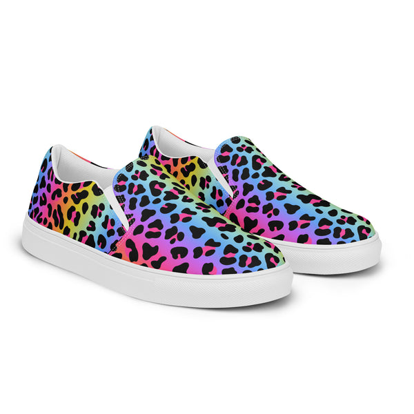 HA!LO Rainbow Leopard Slip-On #80
